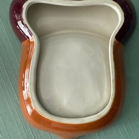 Whimsical Russ Berrie Fall /Autumn Acorn Candy Dish/Bowl with Cute Squirrel - Picture 5 of 6